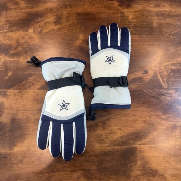 Dallas Cowboys Authentic Accessories - Dallas Cowboys Winter Gloves Vintage Y2K